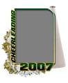 Cheerleading Little People Magnet