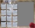 Calendar 8x10 H